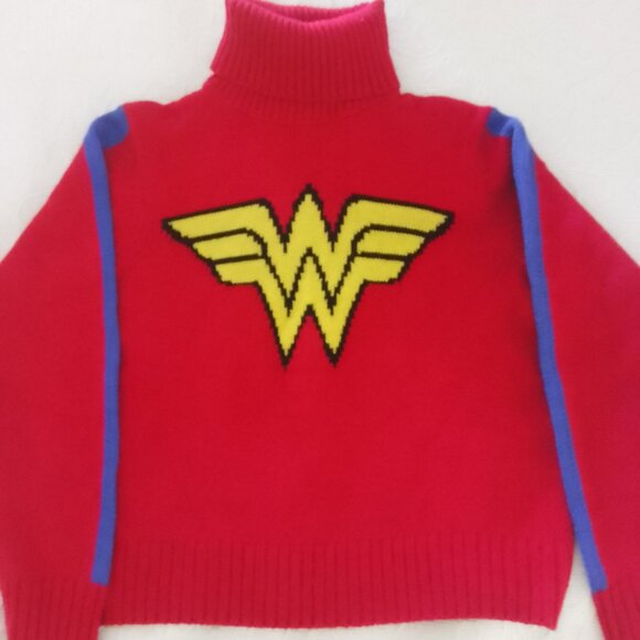 Wonder Woman Turtleneck Sweater - Picture 1 of 4